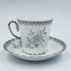DUO coffee set Art Nouveau cup with saucer