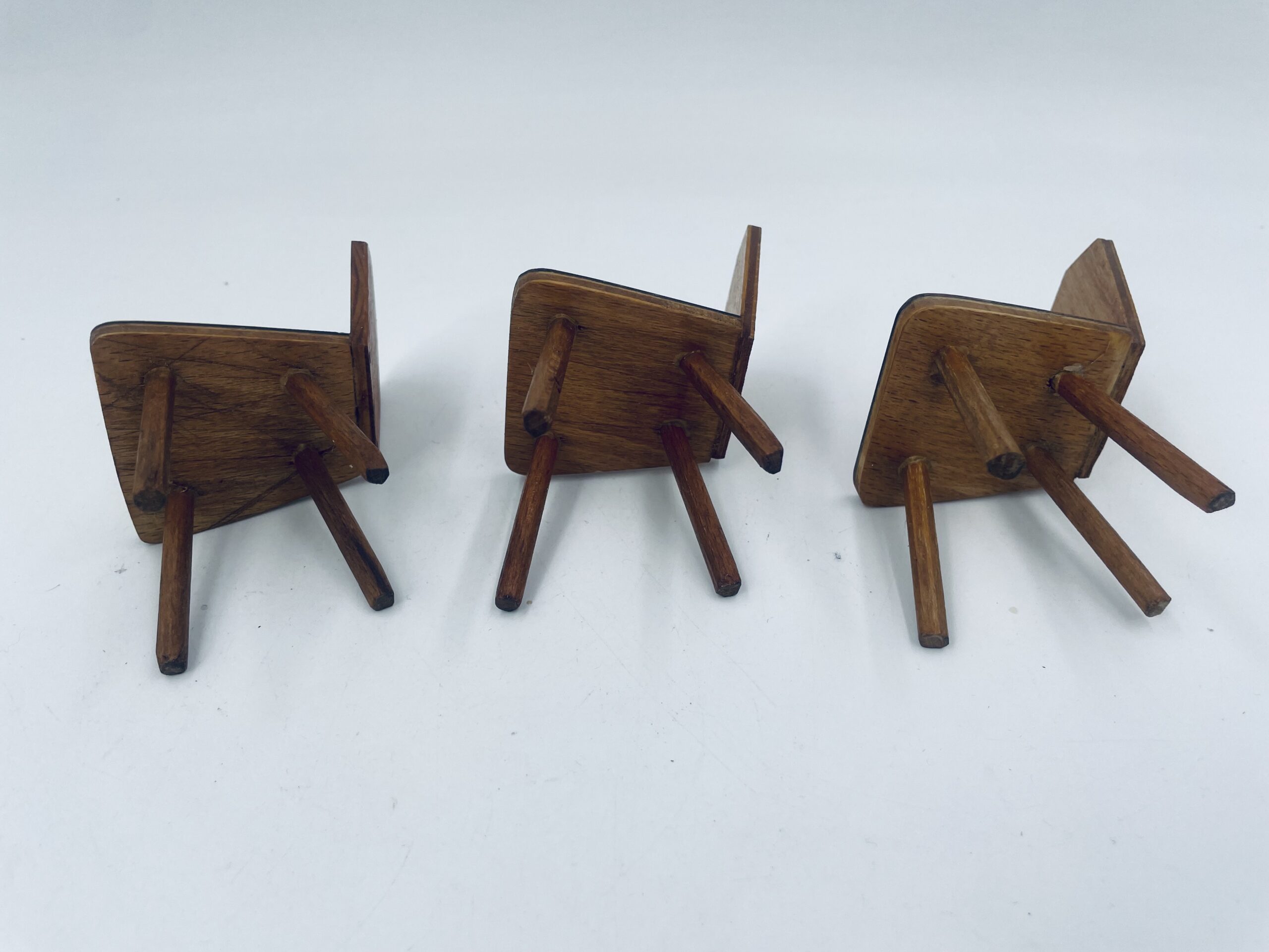 Stolik z krzesłami dla lalek vintage - Image 6