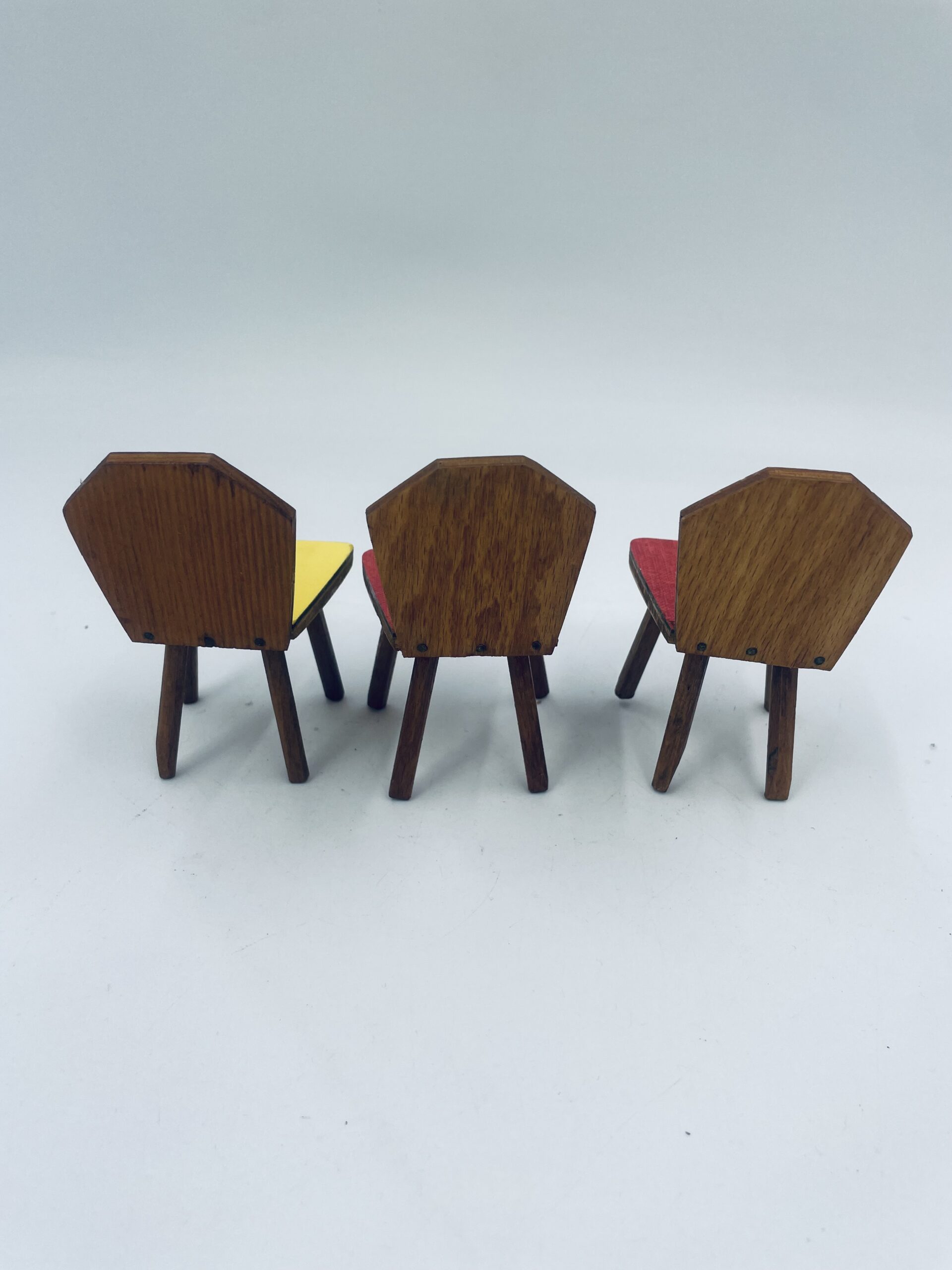 Stolik z krzesłami dla lalek vintage - Image 7