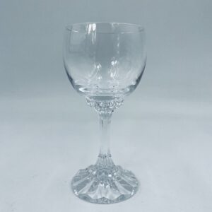 Crystal wine glass