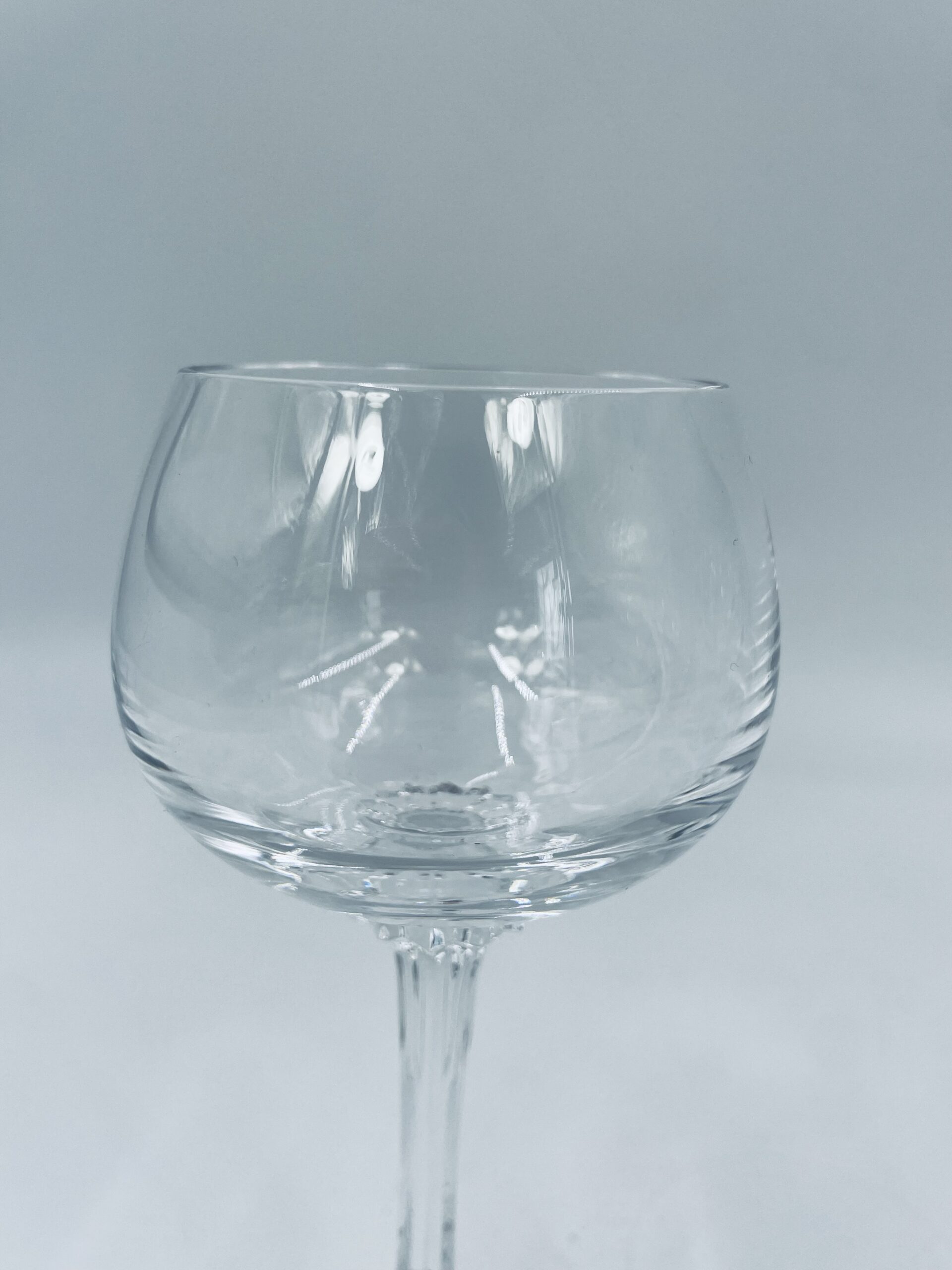 Kieliszek kryształowy do wina cięty - obrazek 5