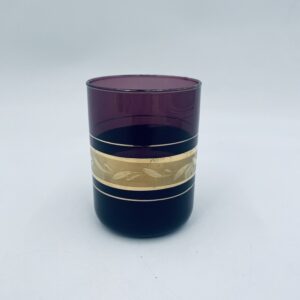 Murano glass purple glass Italy