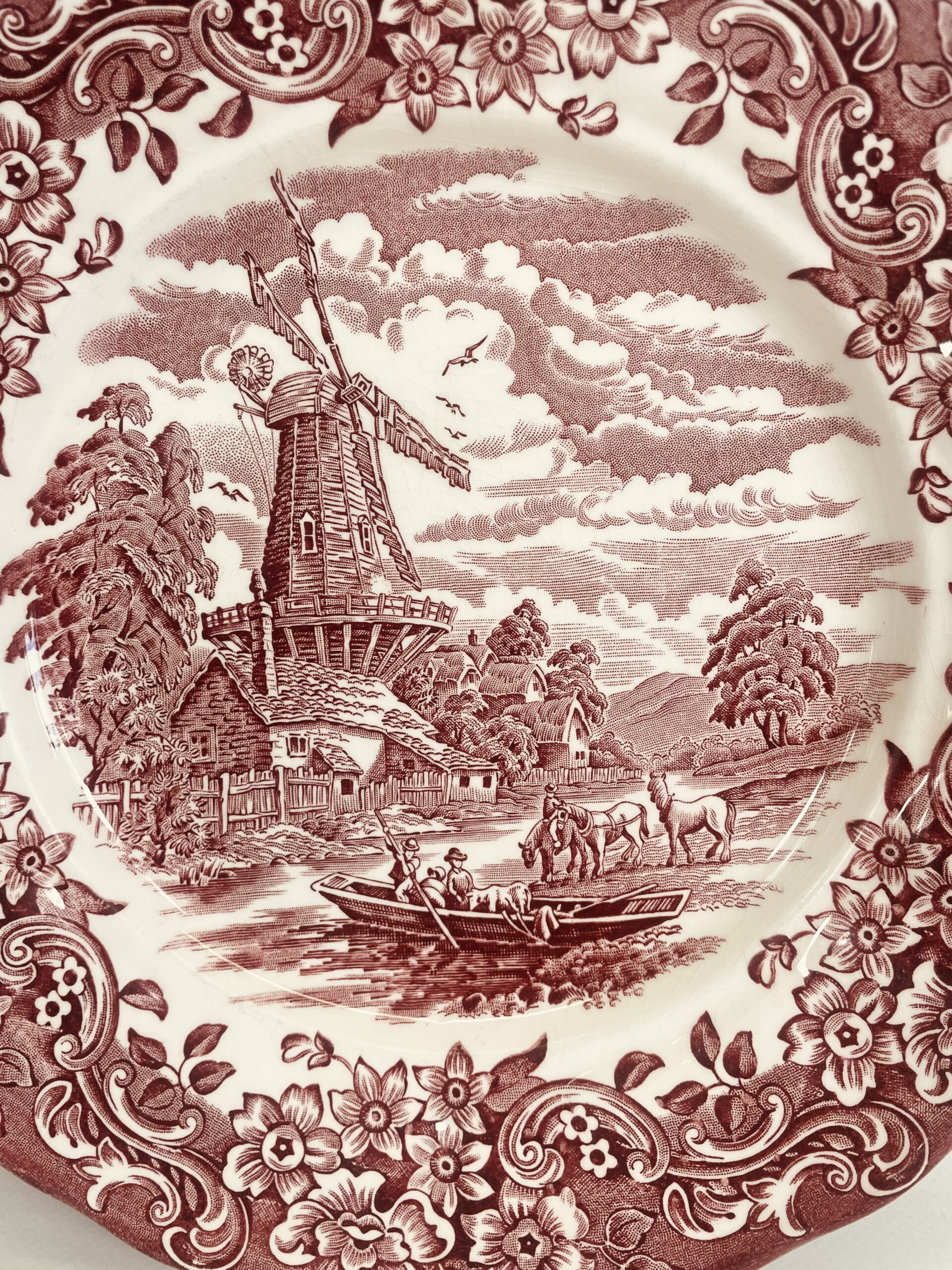 Talerz obiadowy płaski England ROYALL JUDOR - Image 6