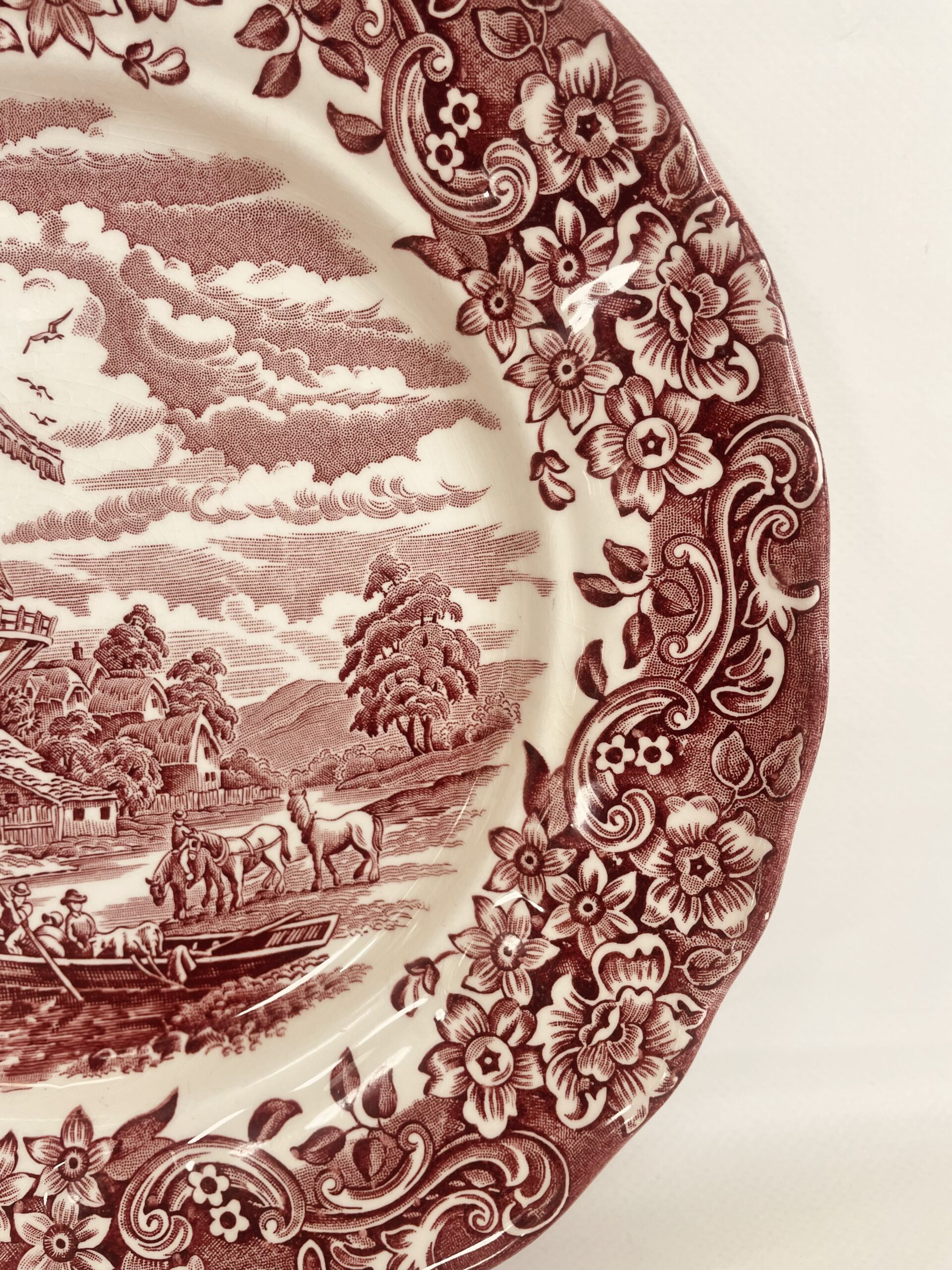 Talerz obiadowy płaski England ROYALL JUDOR - Image 7