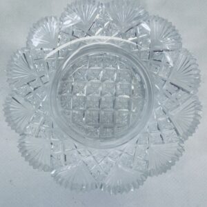 Crystal appetizer plates