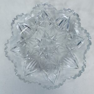 Crystal appetizer plates