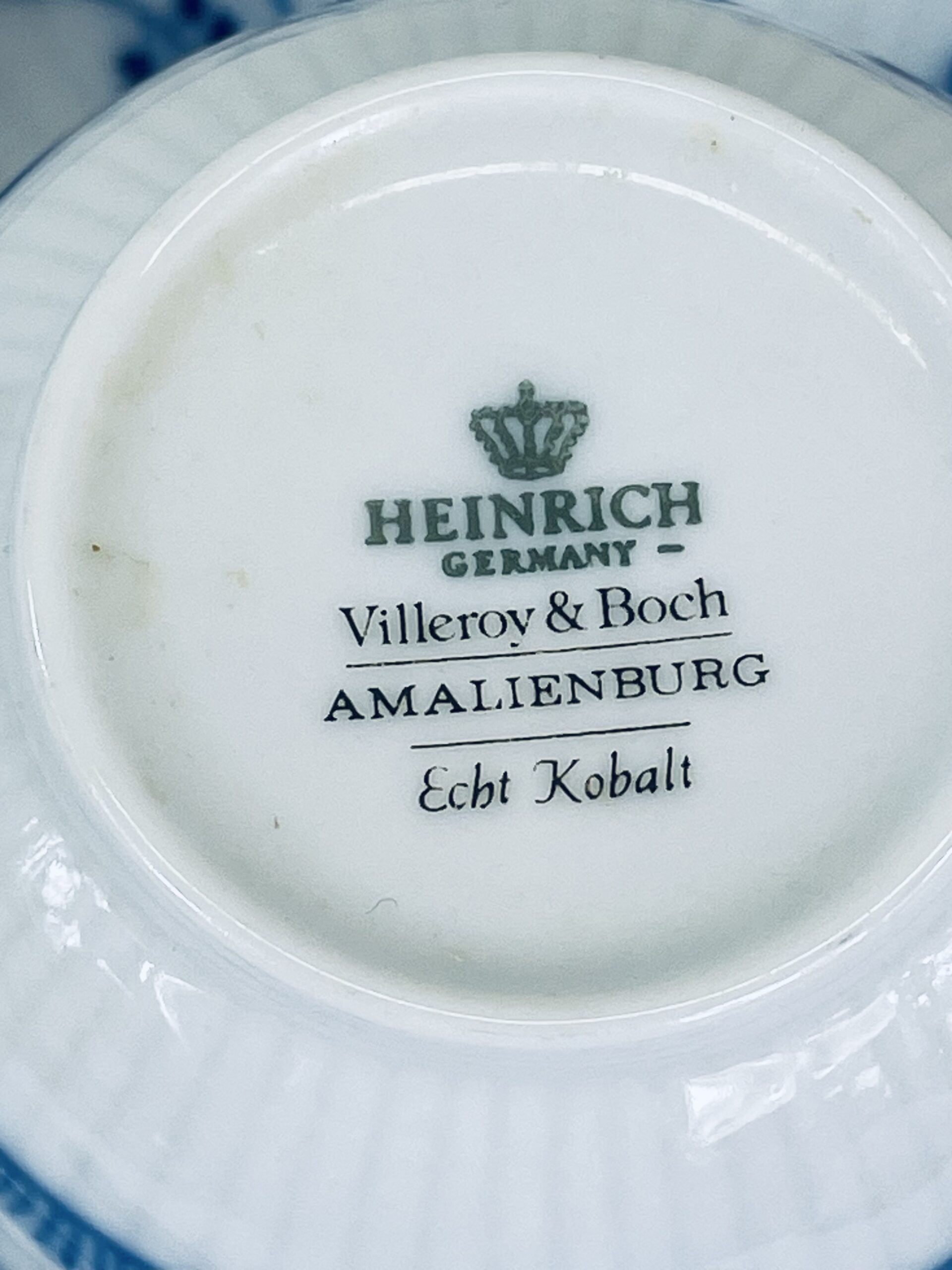 Zestaw śniadaniowy Villeroy &Boch Amaliemburg Kobaltowy - Image 15
