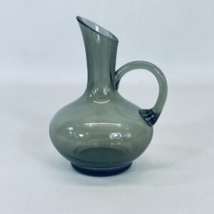 Smoked glass vase 1960s. Richard Taurbe GmbH