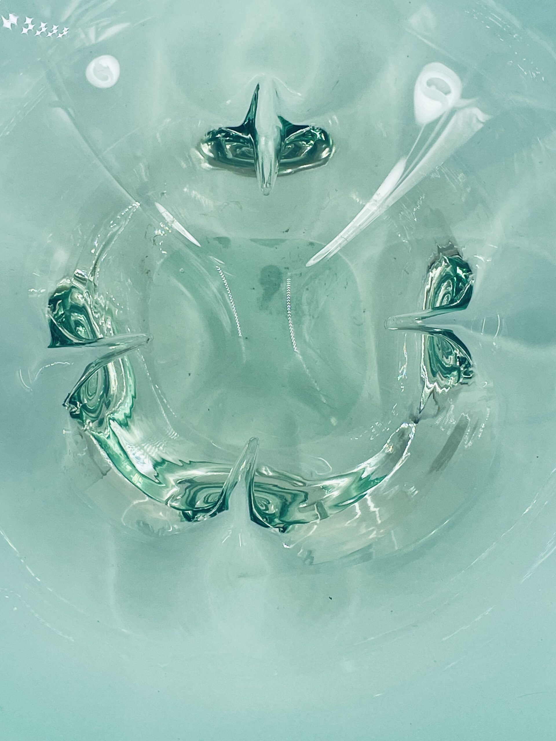 Misa, patera zielona ze szkła artystycznego - Image 11