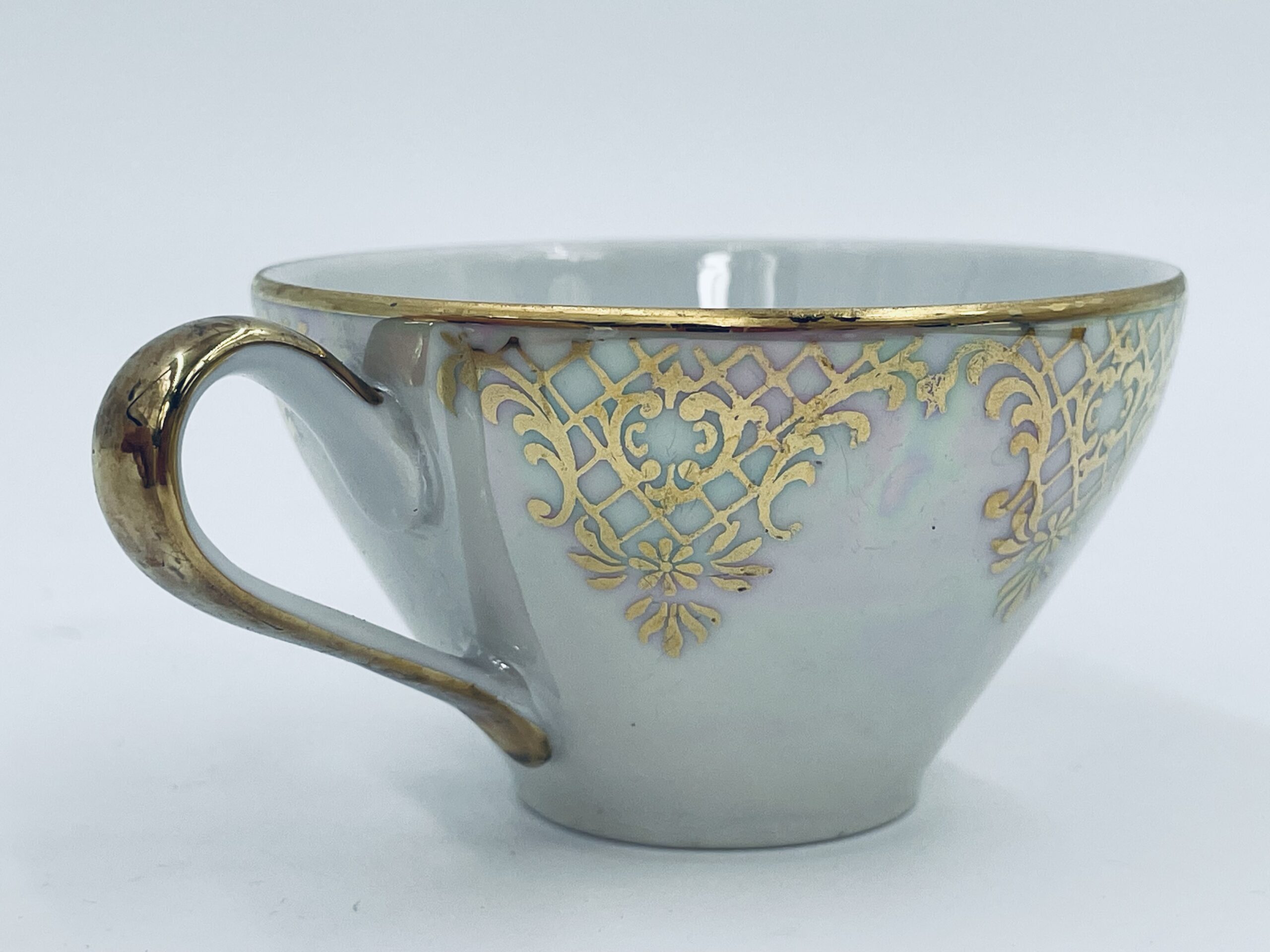 Perłowa filiżanka Clausthal - Zellerfald firmy Wagner Bayreuth - Image 7