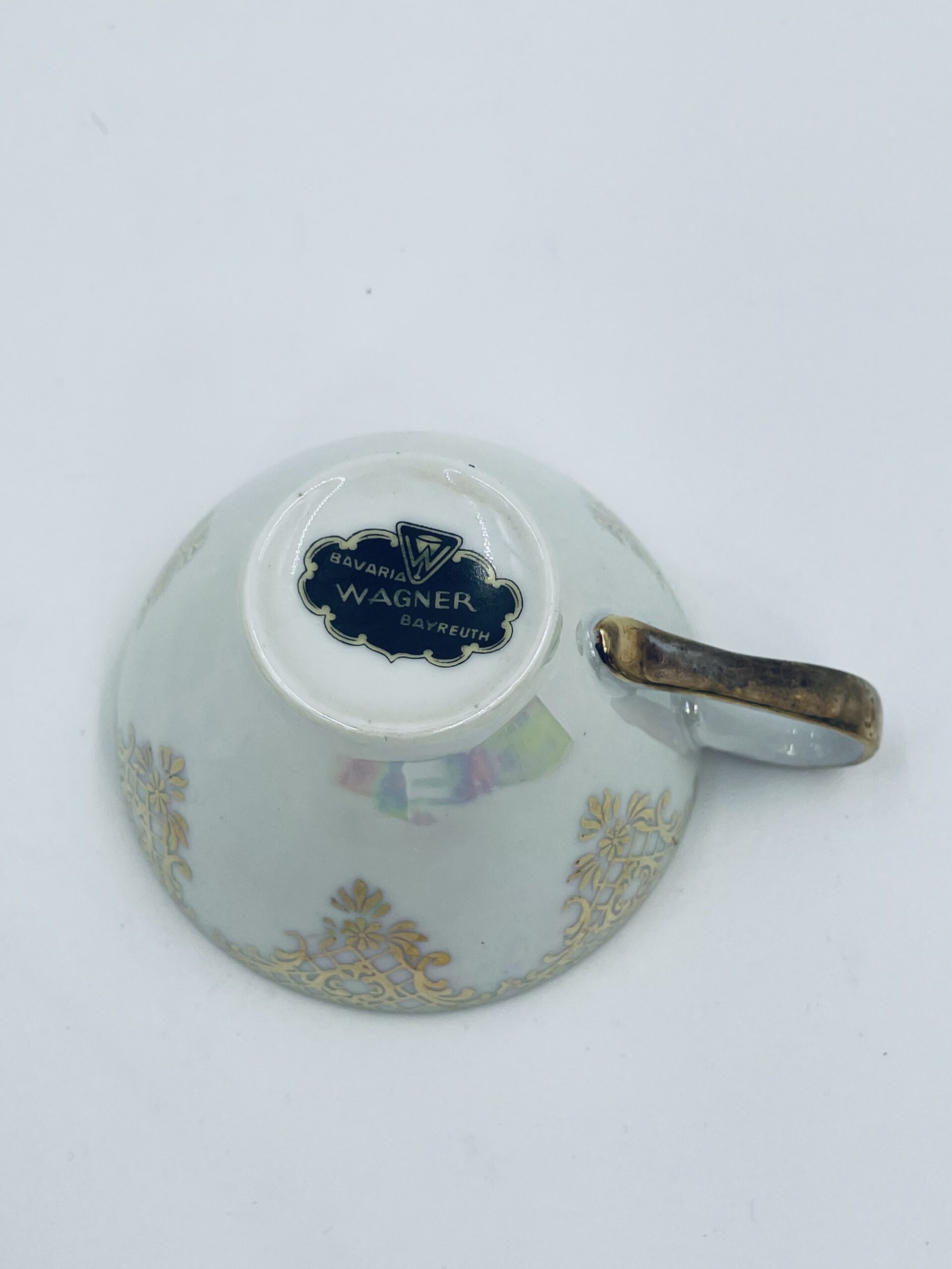 Perłowa filiżanka Clausthal - Zellerfald firmy Wagner Bayreuth - Image 9