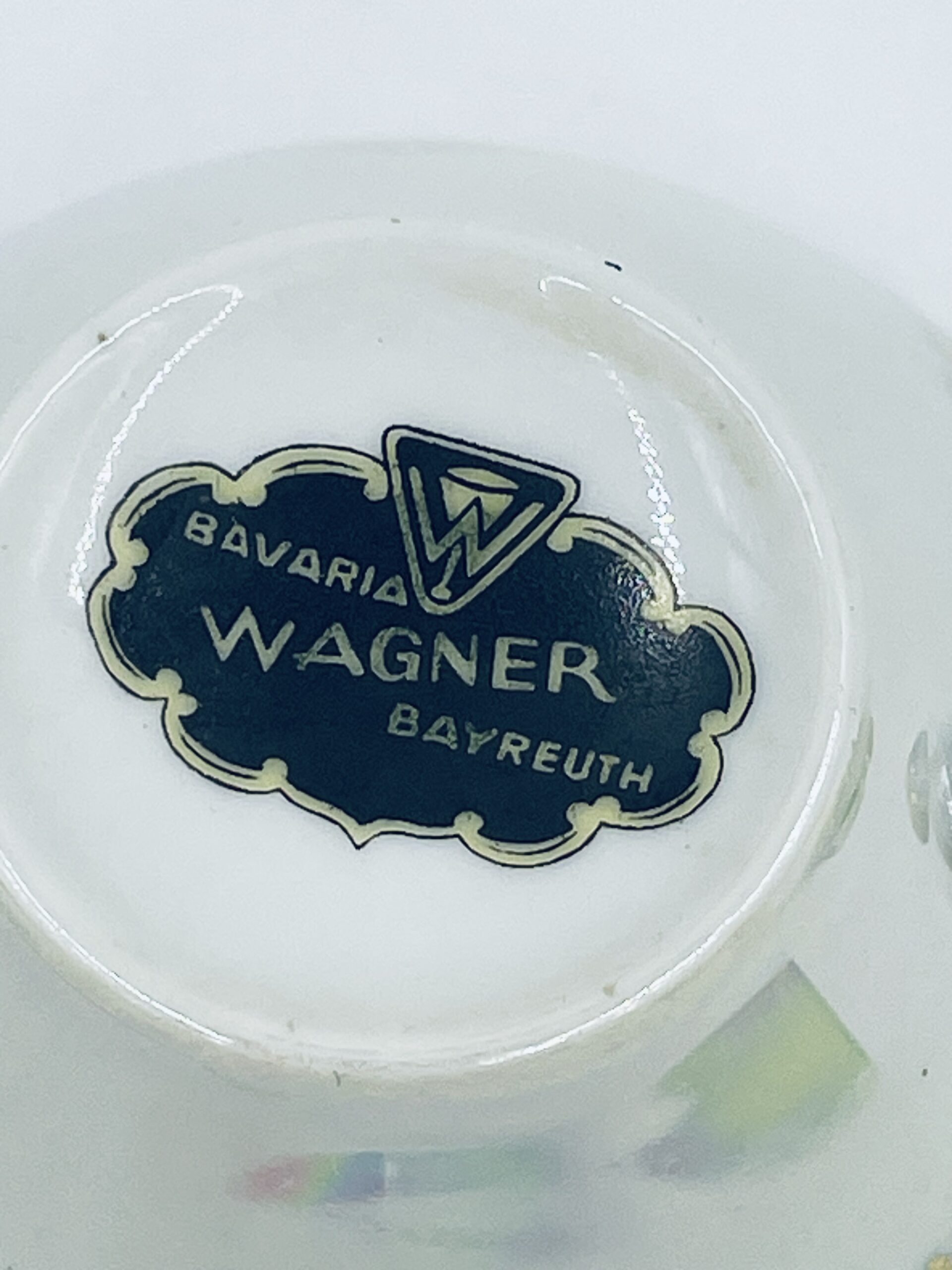 Perłowa filiżanka Clausthal - Zellerfald firmy Wagner Bayreuth - Image 10