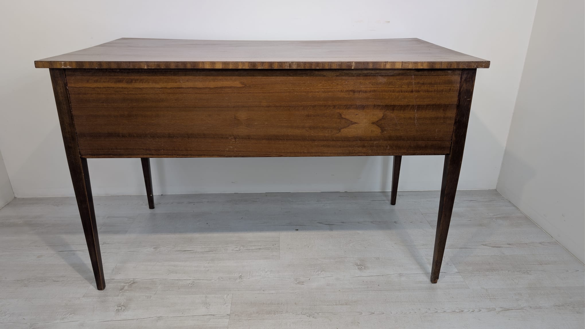 Stare biurko w stylu angielskim w mahoniu intarsjowane - Image 23