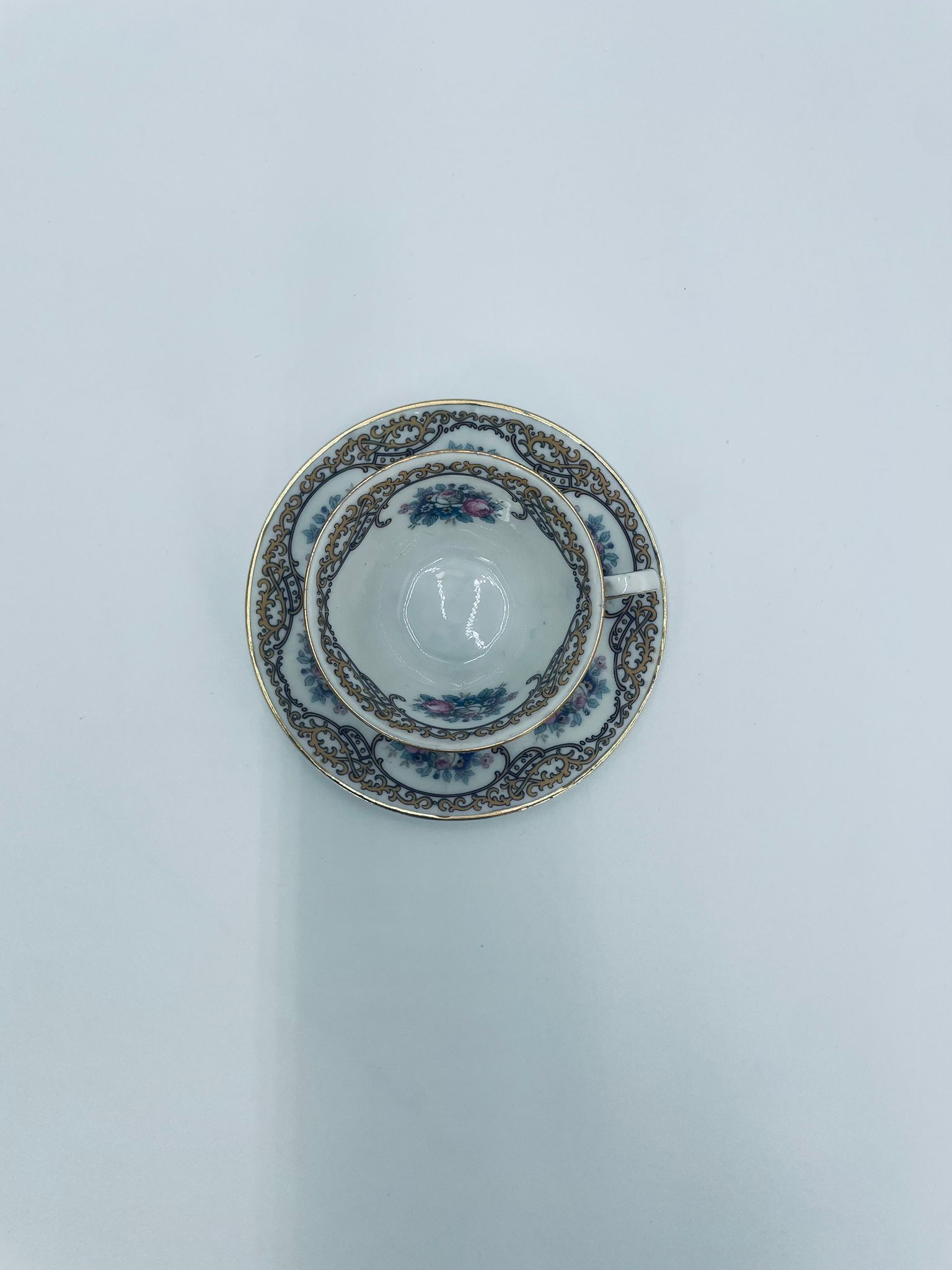 Zestaw śniadaniowy Filiżanka kolekcjonerska porcelanowa K&A Krautheim - obrazek 4