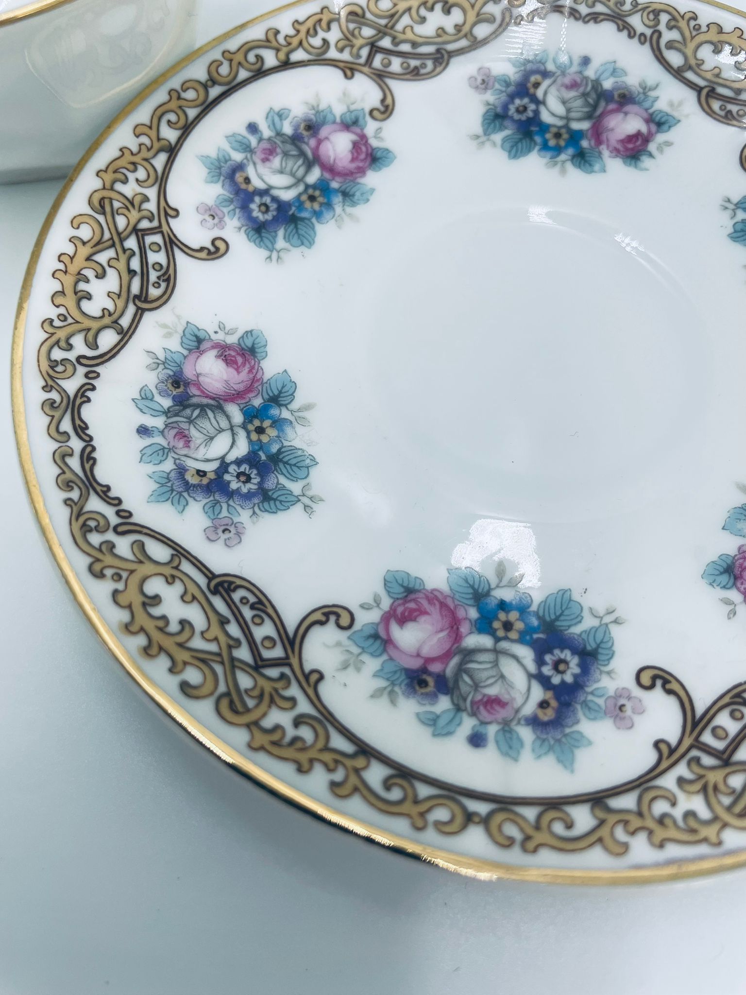 Zestaw śniadaniowy Filiżanka kolekcjonerska porcelanowa K&A Krautheim - obrazek 8