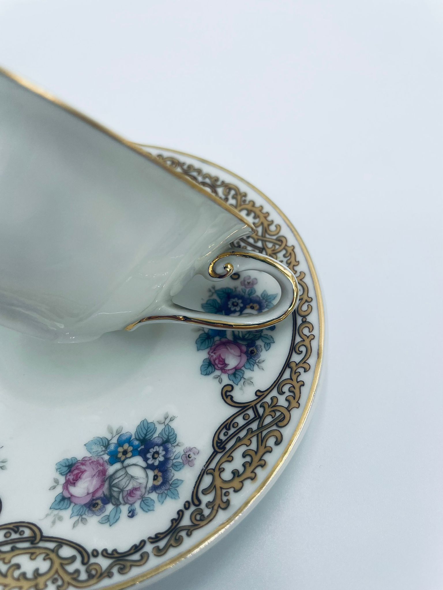 Zestaw śniadaniowy Filiżanka kolekcjonerska porcelanowa K&A Krautheim - obrazek 11