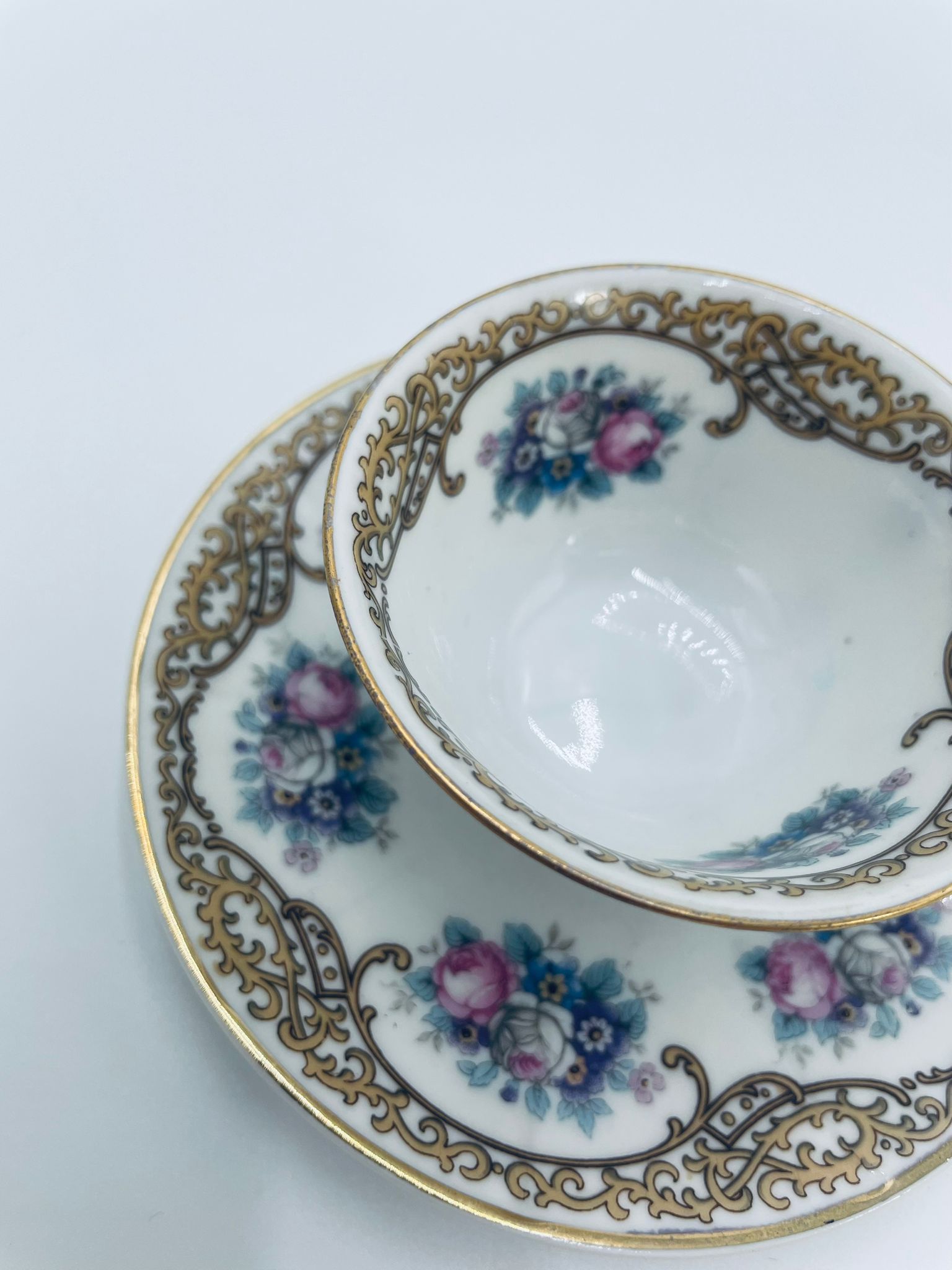 Zestaw śniadaniowy Filiżanka kolekcjonerska porcelanowa K&A Krautheim - obrazek 12