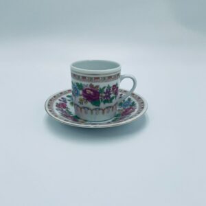 Zestaw śniadaniowy Filiżanka kolekcjonerska Chińska PRL