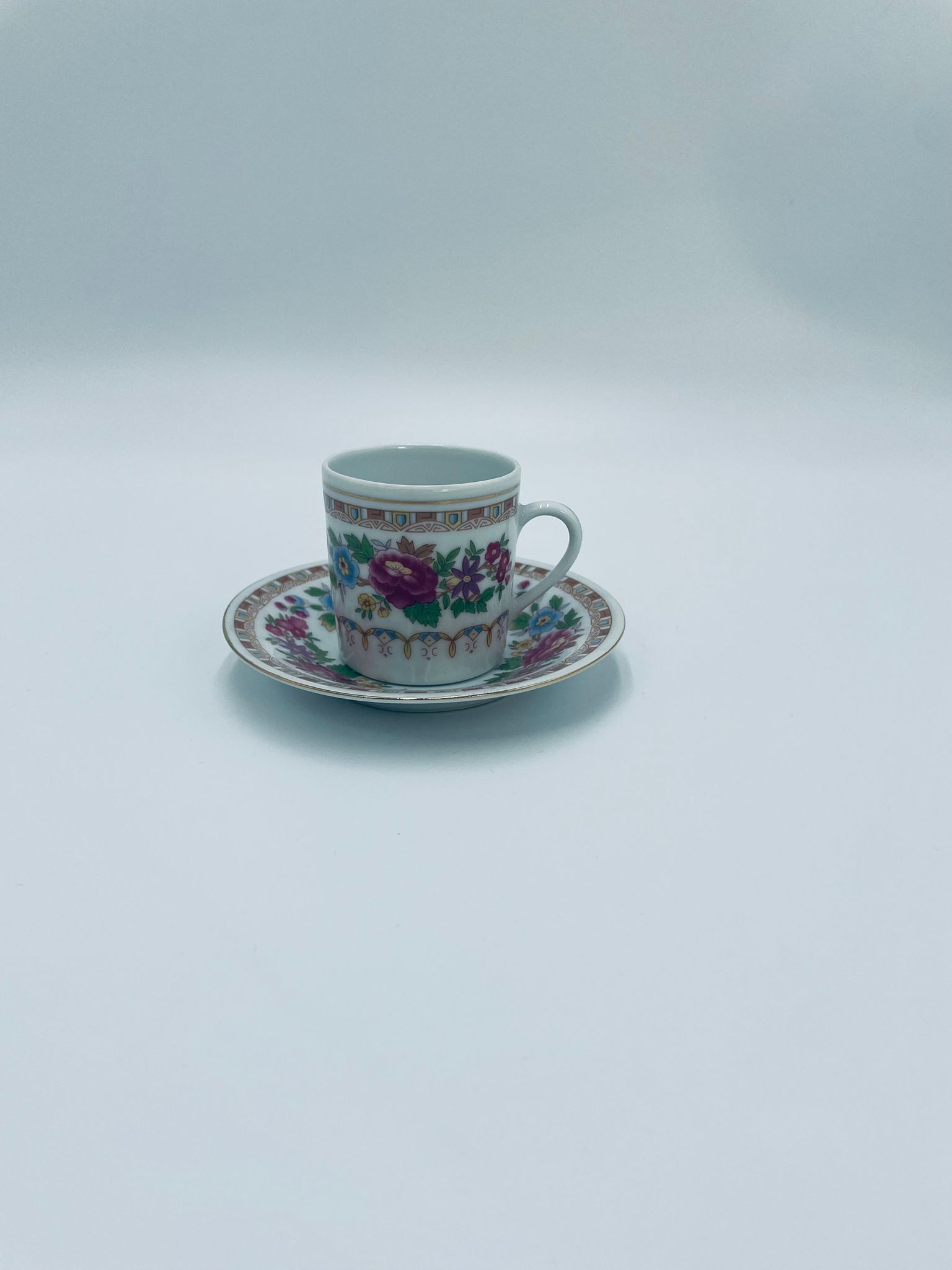 Zestaw śniadaniowy Filiżanka kolekcjonerska Chińska PRL - Image 3