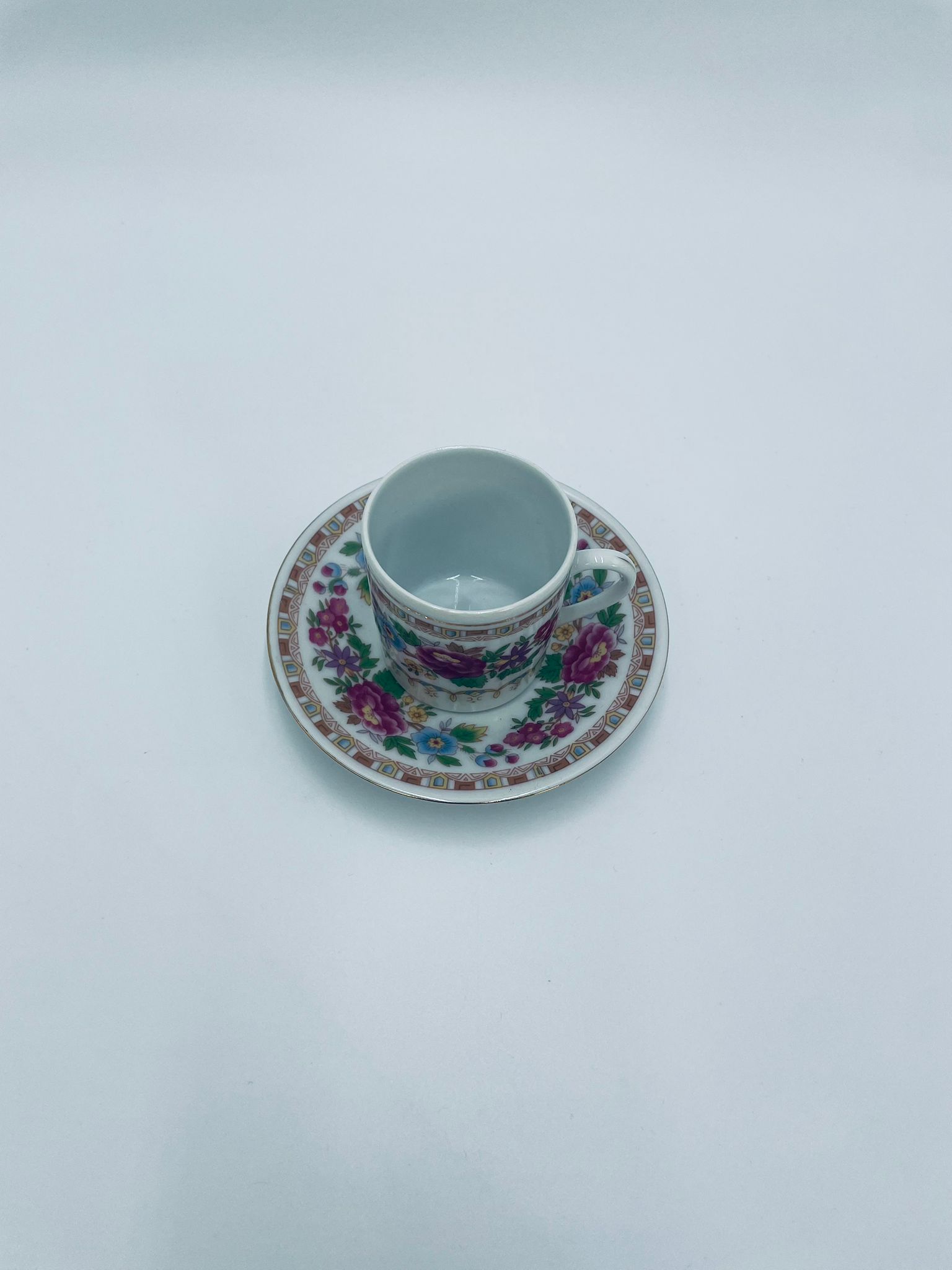 Zestaw śniadaniowy Filiżanka kolekcjonerska Chińska PRL - Image 4