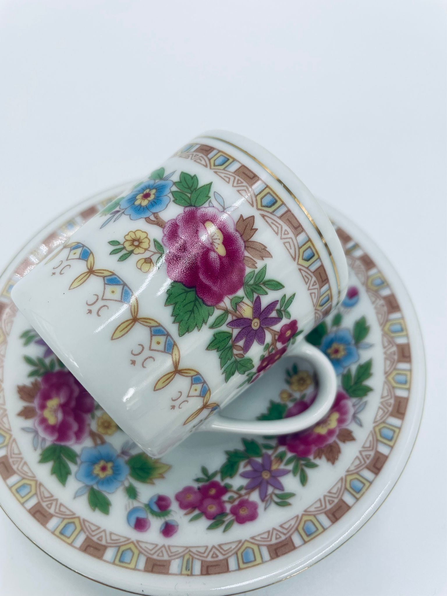 Zestaw śniadaniowy Filiżanka kolekcjonerska Chińska PRL - Image 6