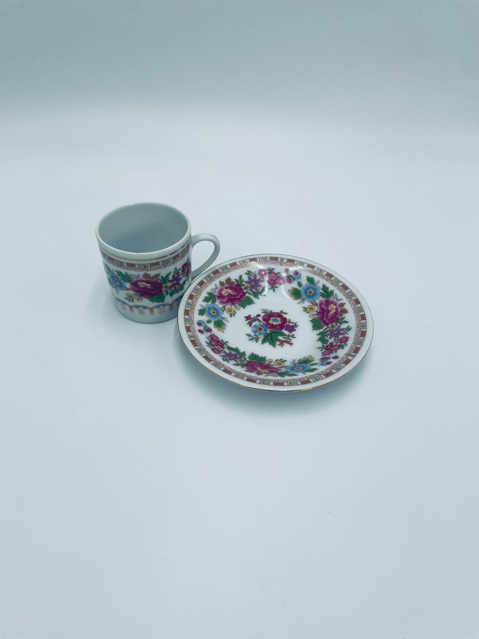 Zestaw śniadaniowy Filiżanka kolekcjonerska Chińska PRL - Image 7