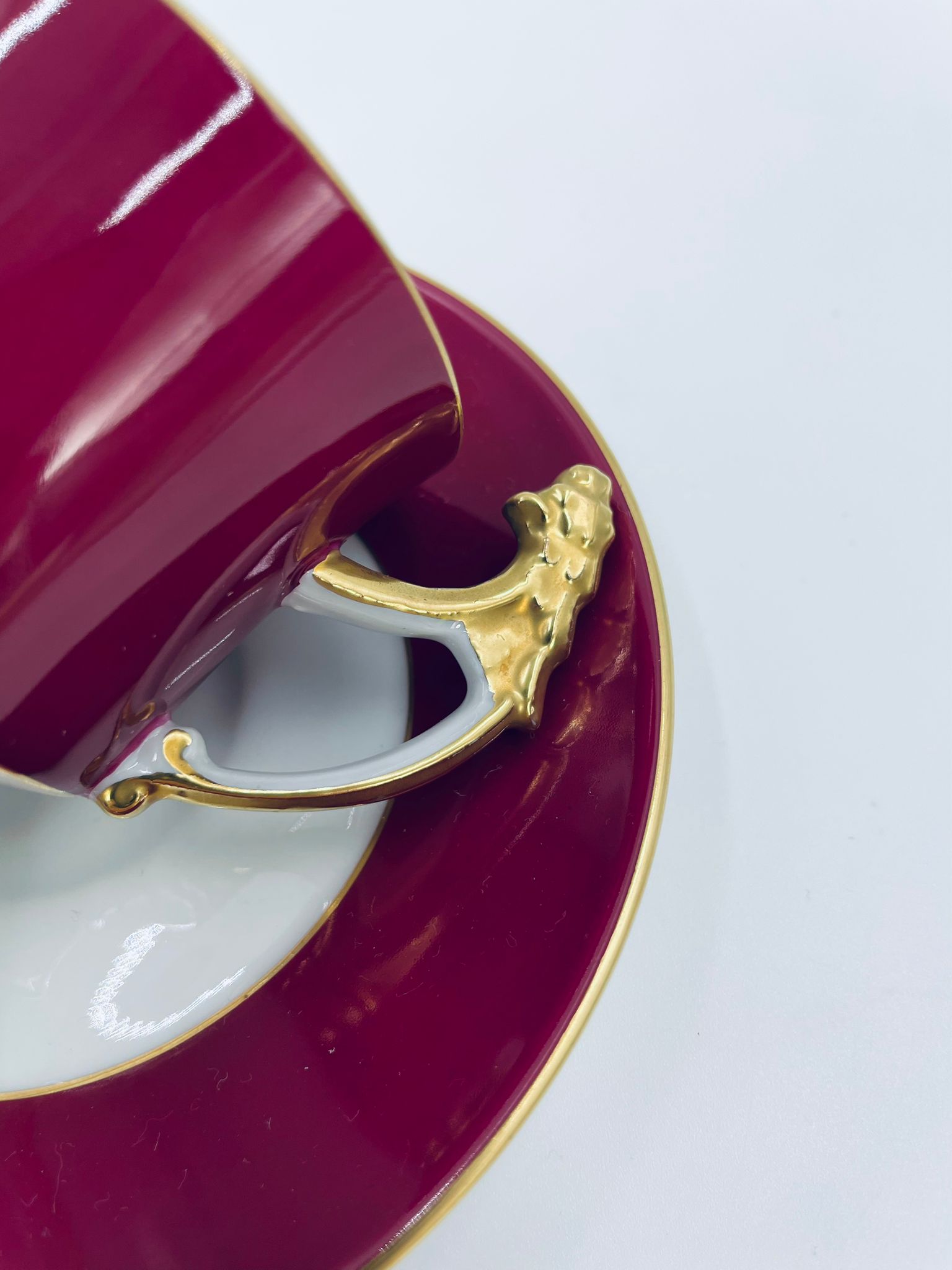 Zestaw śniadaniowy Filiżanka kolekcjonerska Royal Königl Tettau - Image 6