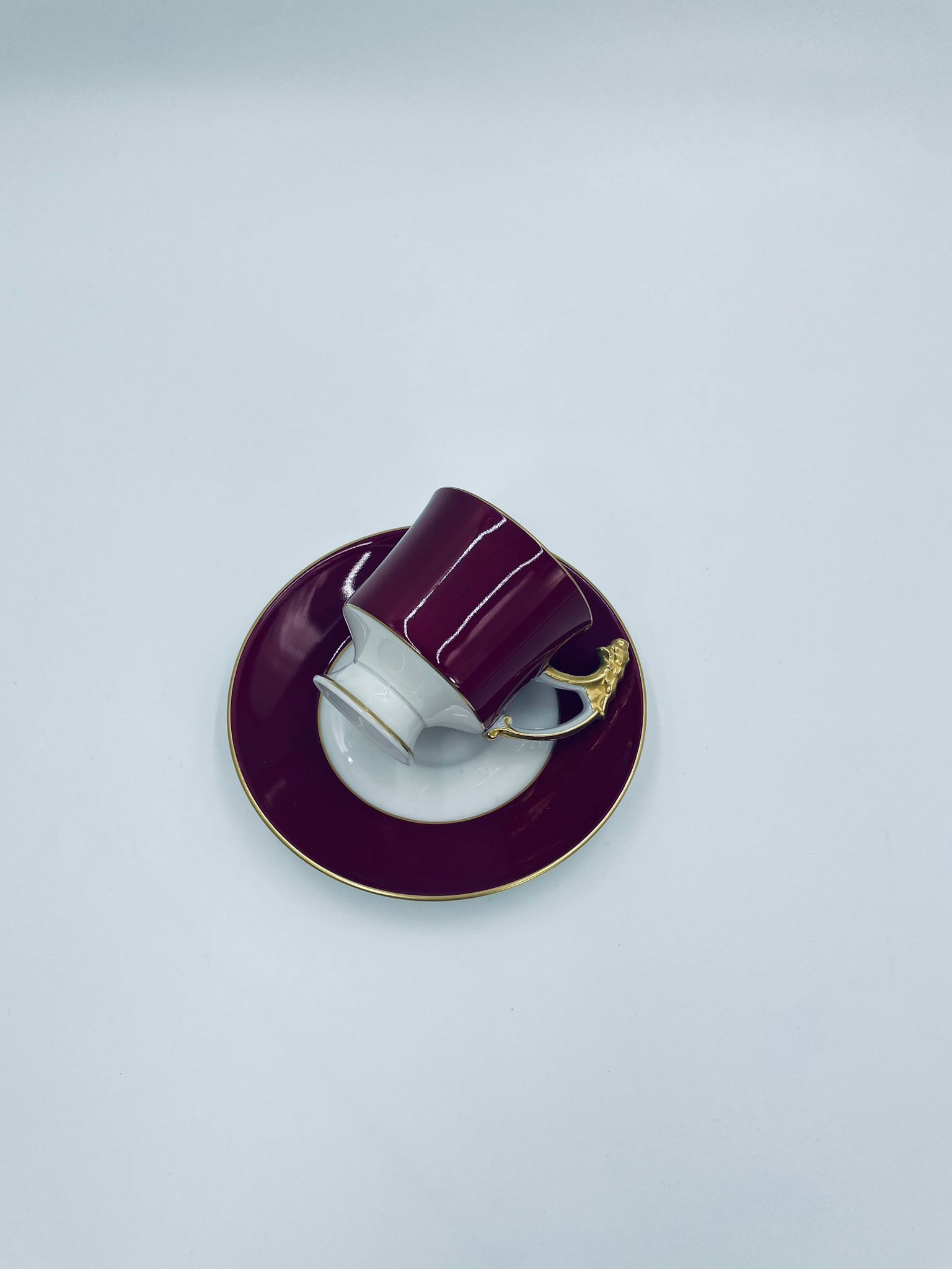 Zestaw śniadaniowy Filiżanka kolekcjonerska Royal Königl Tettau - Image 8