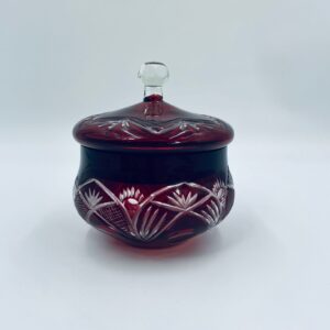 Vintage crystal chocolate box