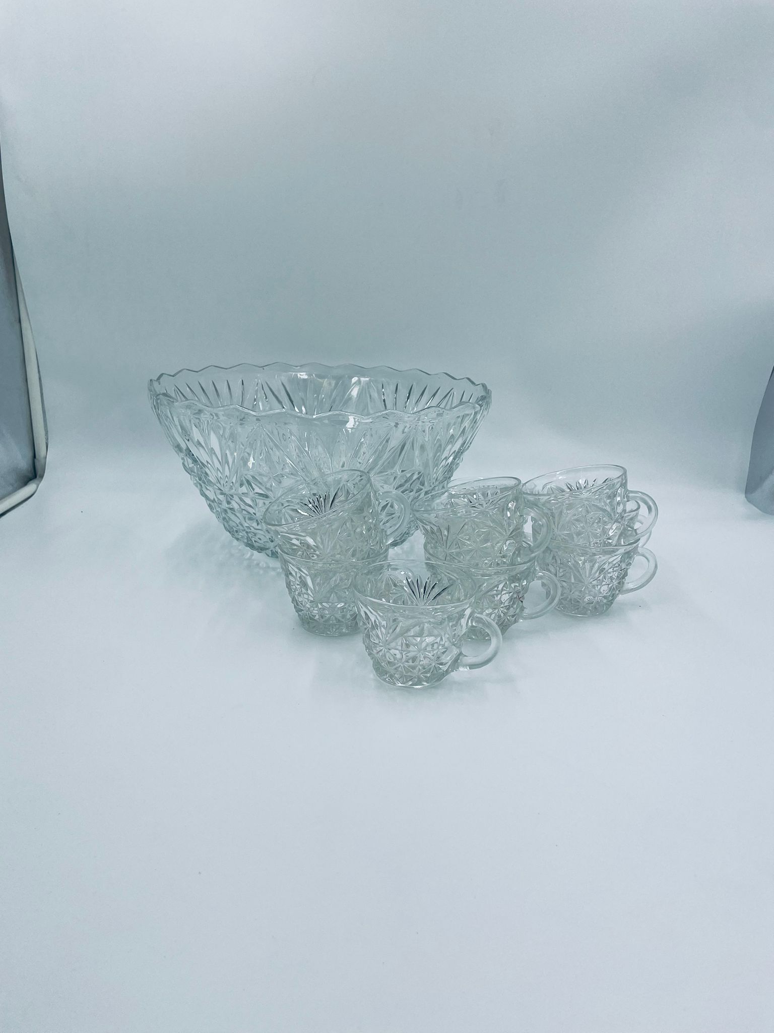 Kryształowy Zestaw do ponczu Anchor Hocking