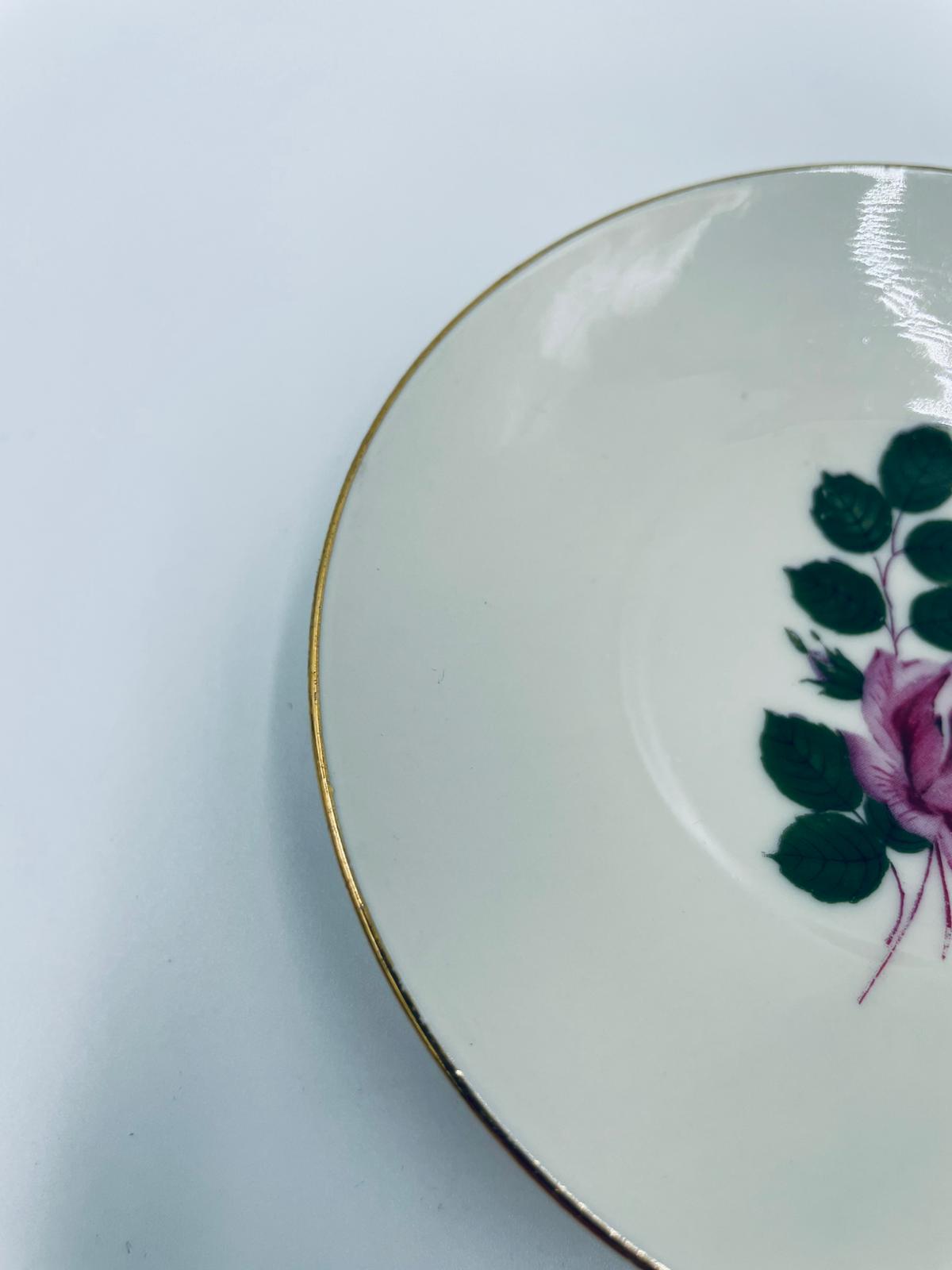 Mały talerzyk, spodek pod filiżankę Vintage - obrazek 7