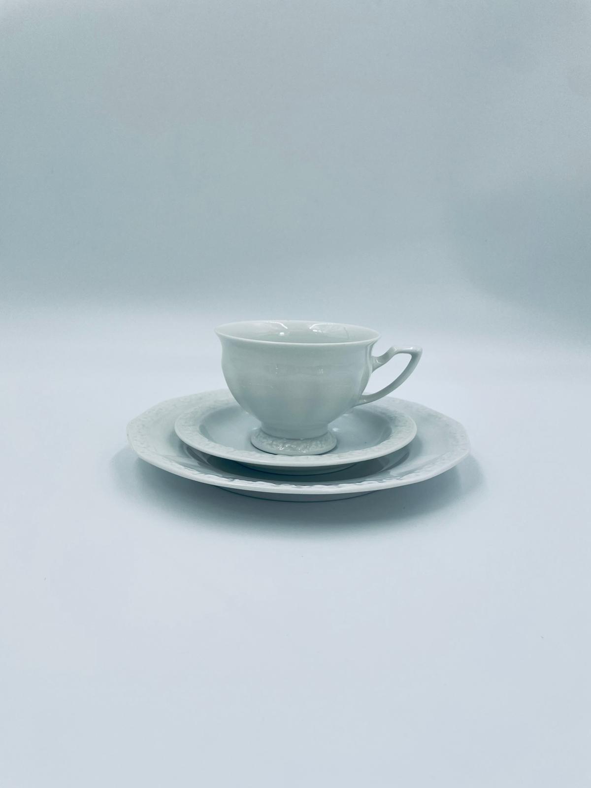 Breakfast set Rosenthal collector's cup White Maria