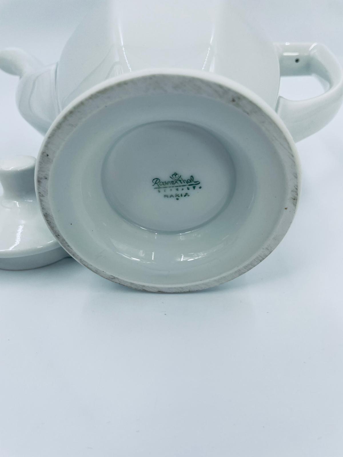 Dzbanek porcelanowy Rosenthal Biała Maria - Image 6