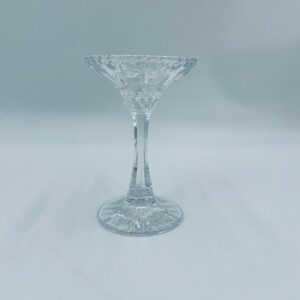 Antique Gorham crystal candle holder