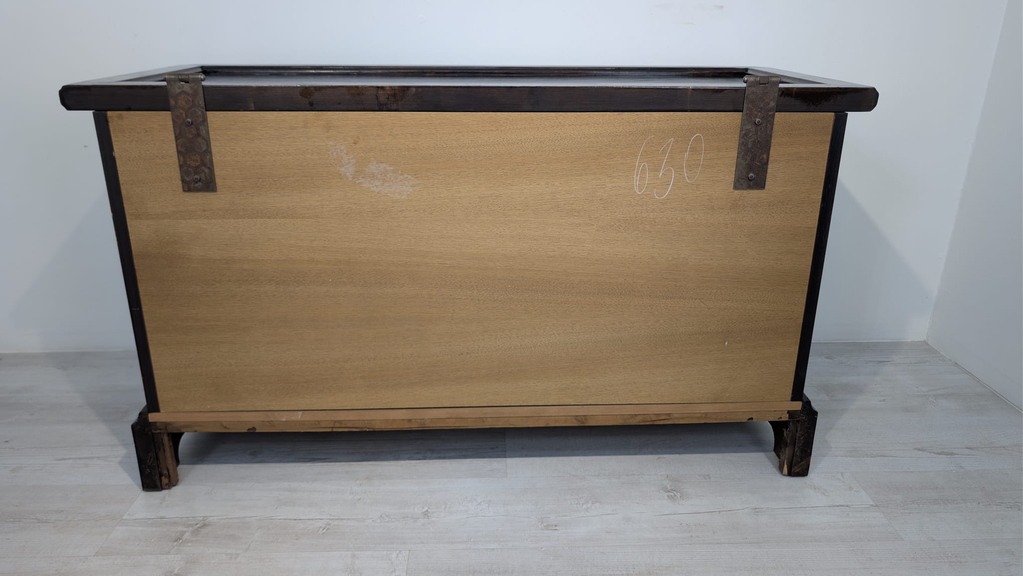 Skzynia lite drewno Voglaner 1968 w stylu rustykalnym - Image 10