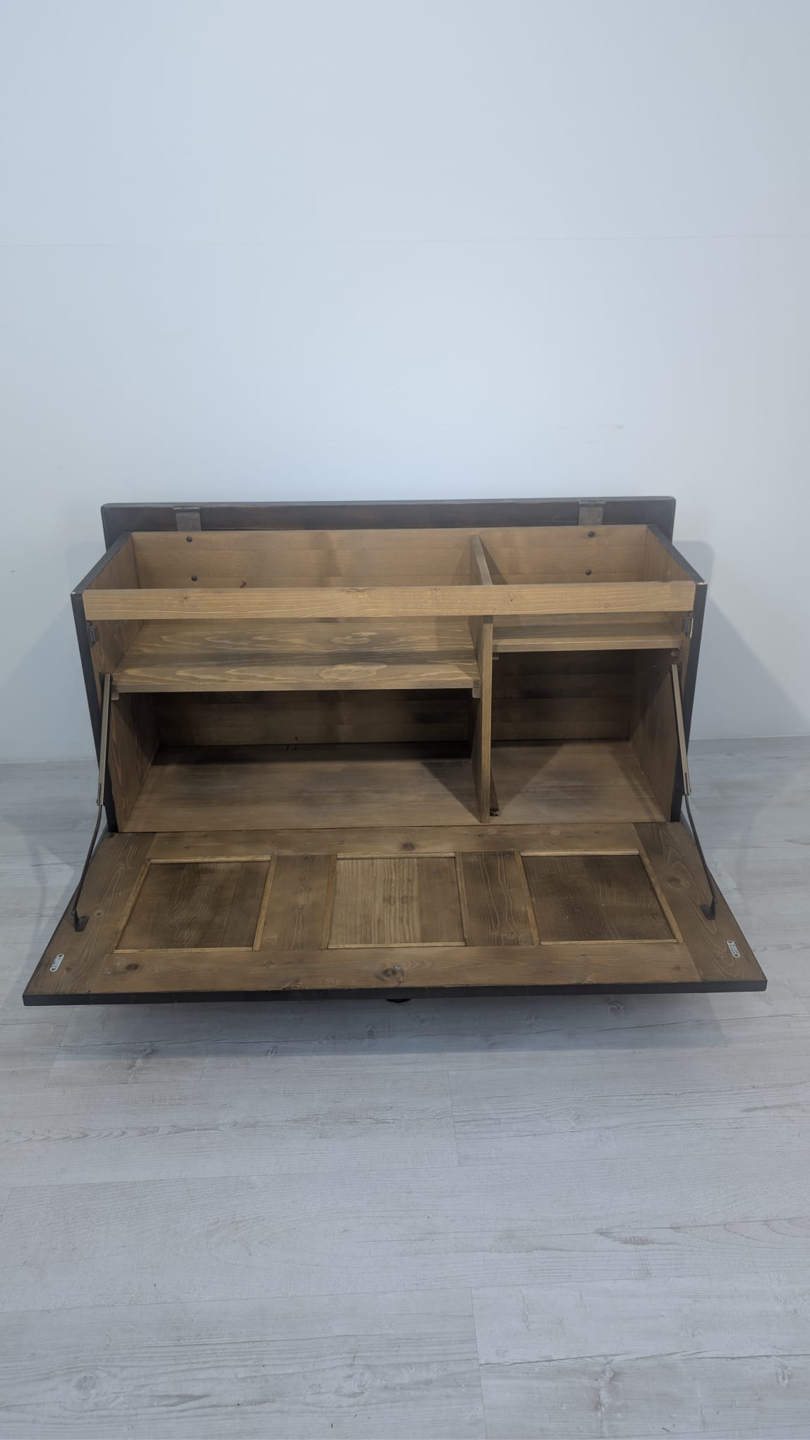 Skzynia lite drewno Voglaner 1968 w stylu rustykalnym - Image 11