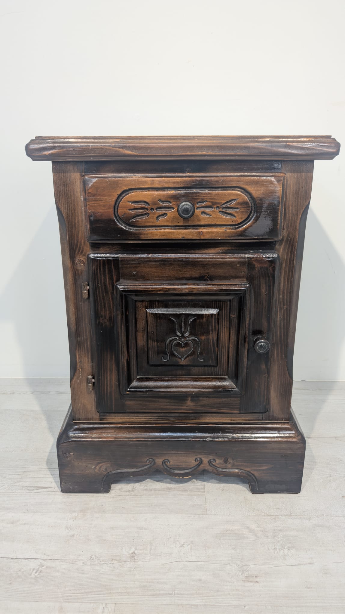 Szafka lite drewno Voglaner 1968 w stylu rustykalnym - Image 2