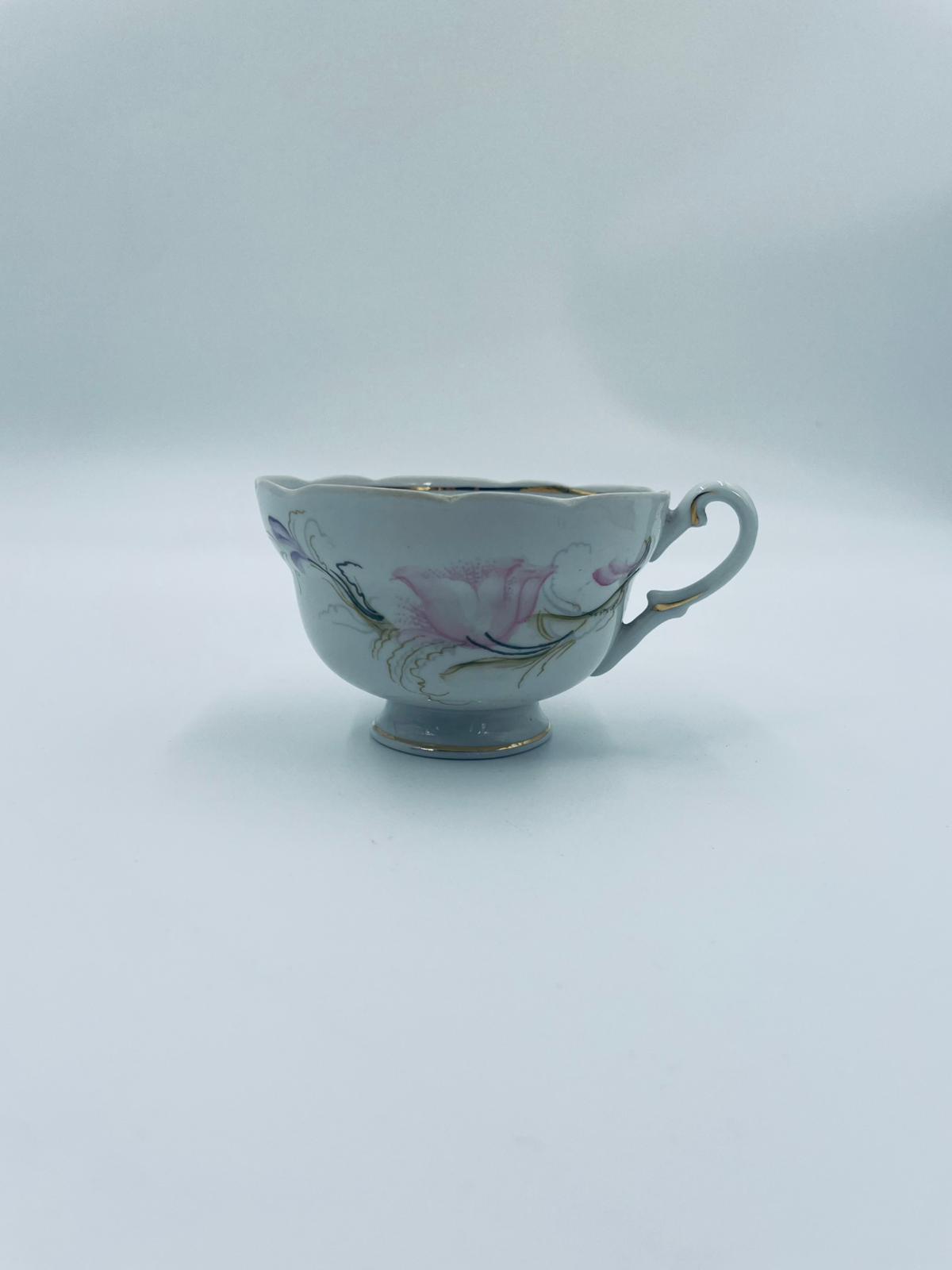 Vintage porcelain collector's cup