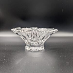 Crystal bowl, cut Tyrolean glass from the 1970s
