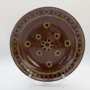 Ceramic plate, hand-painted