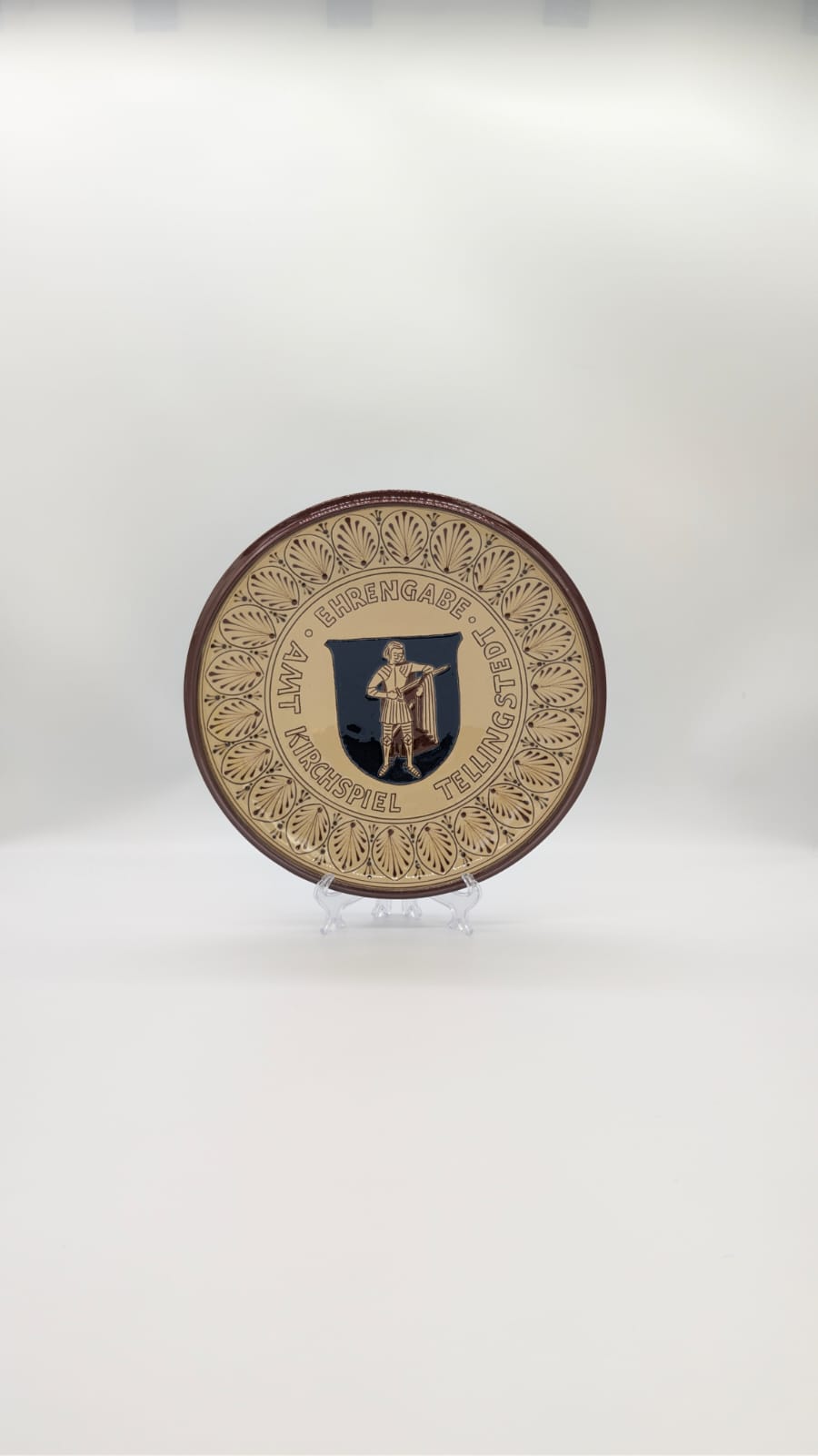 Talerz ceramiczna z herbem Ehrengabe AMT Kirchspiel Tellingstedt - Image 7