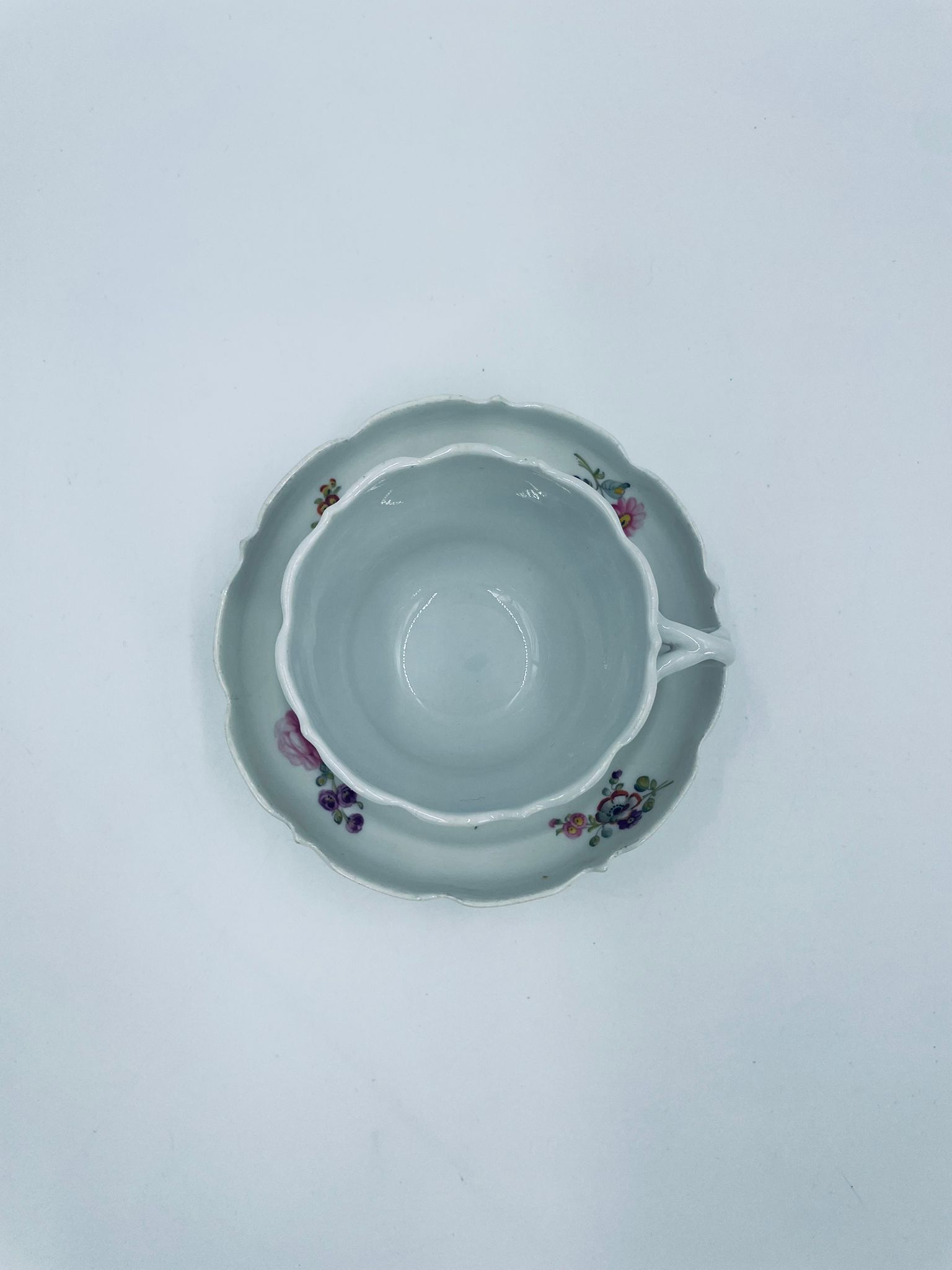 Zestaw śniadaniowy Filiżanka kolekcjonerska porcelanowa Miśnia - Image 7