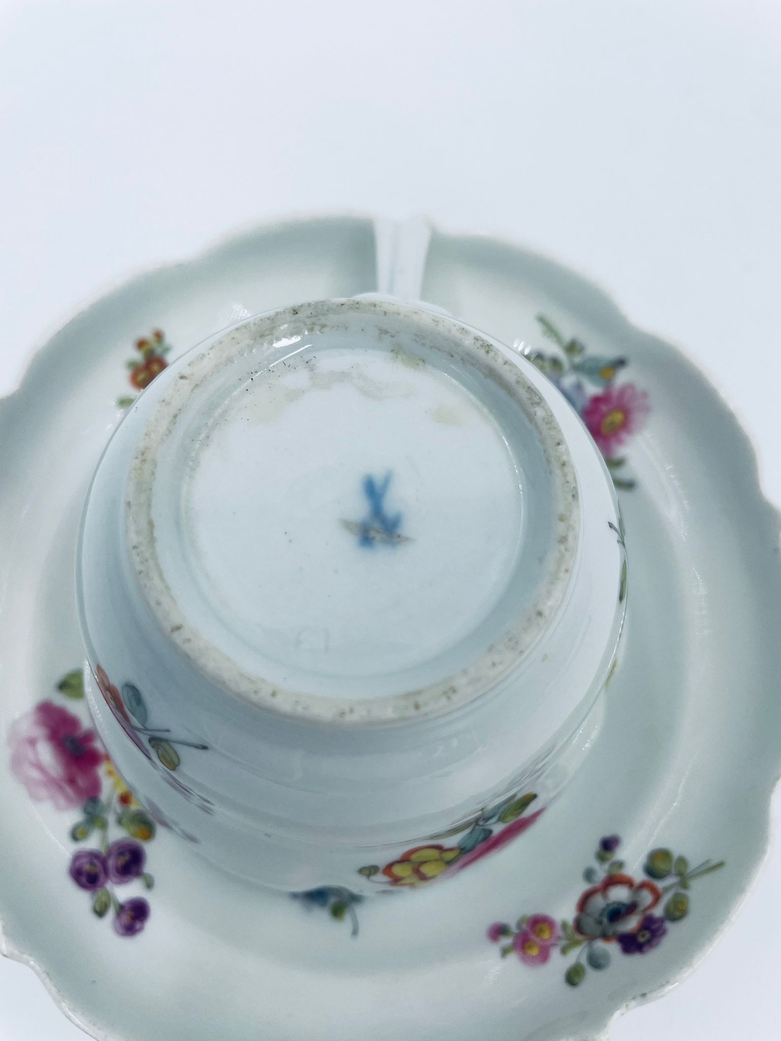 Zestaw śniadaniowy Filiżanka kolekcjonerska porcelanowa Miśnia - Image 9