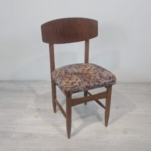 Krzesło duńskich z teku z lat 60/70-tych