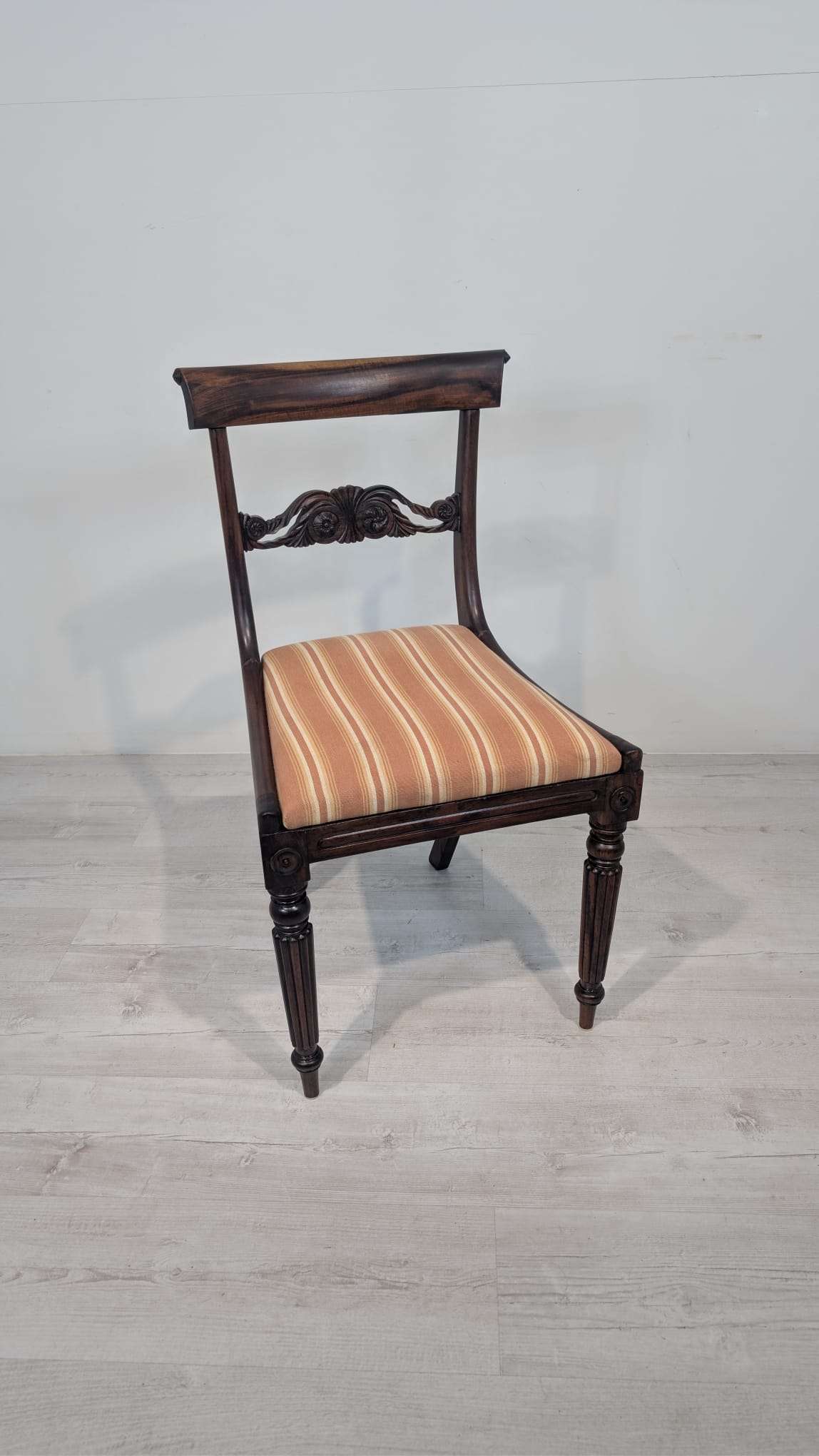 Krzesło Biedermeier z palisandru