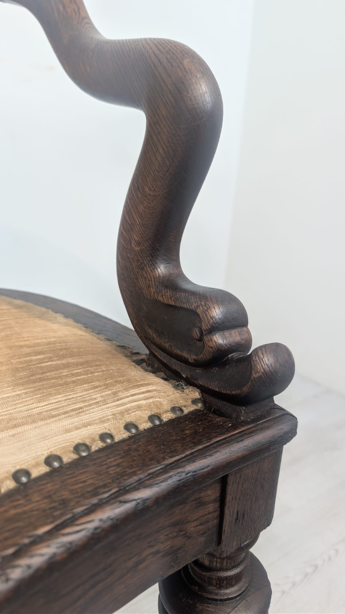 Krzesło Biedermeier z palisandru - obrazek 9