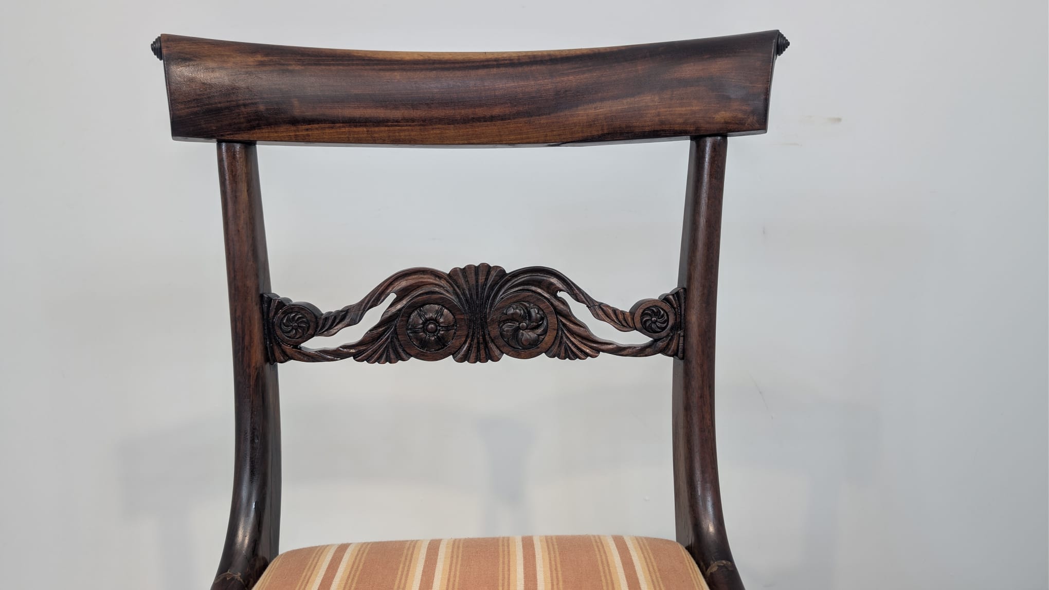 Krzesło Biedermeier z palisandru - obrazek 3