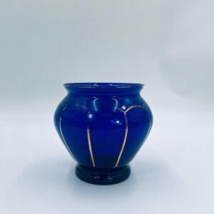 Vintage decorative glass vase