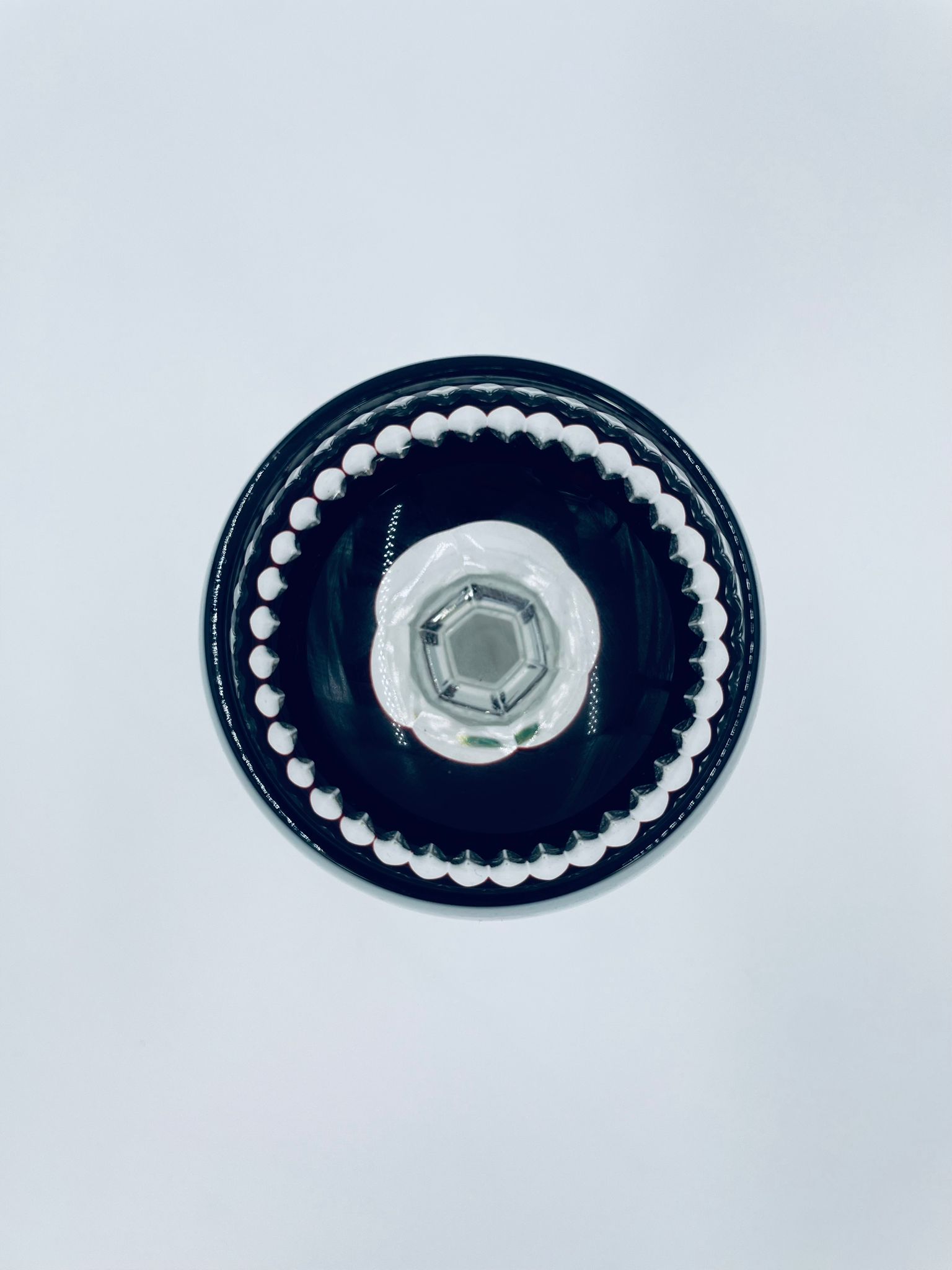 Antyczny kieliszek kryształowy Lousitzer Kristallglas GDR - Image 9