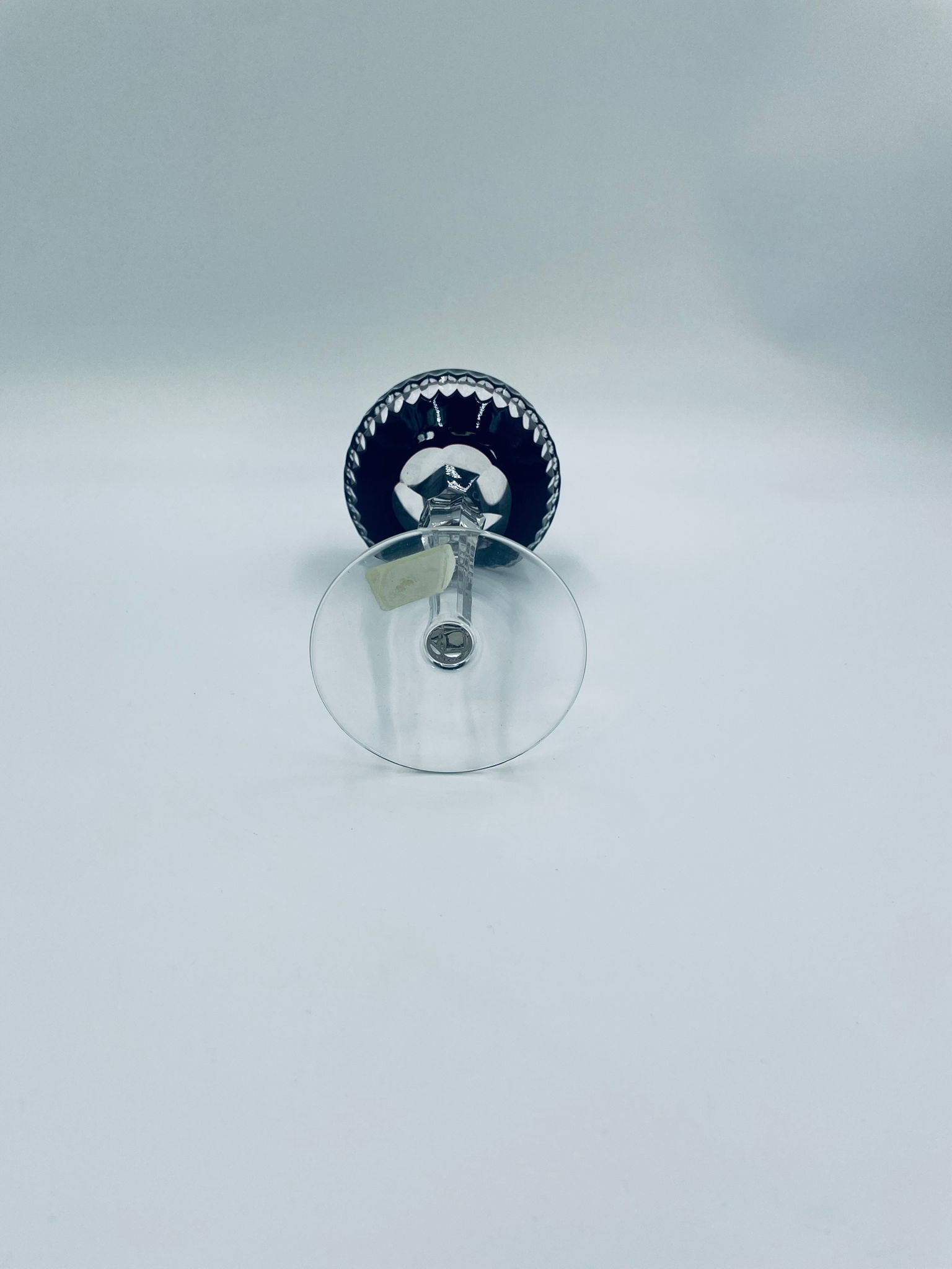 Antyczny kieliszek kryształowy Lousitzer Kristallglas GDR - Image 6